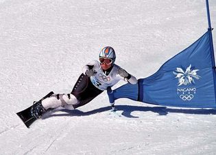 Snowboarder Ross Rebagliati