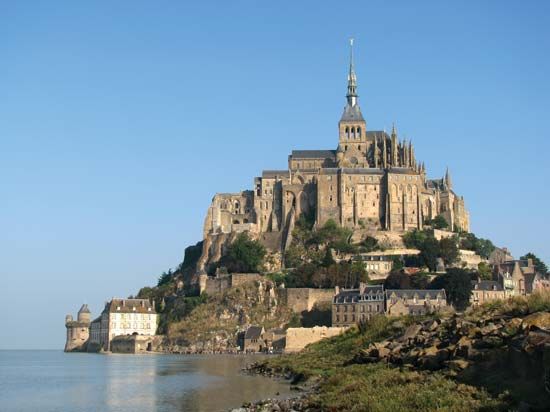 Mont-Saint-Michel, Basse-Normandie région, France.