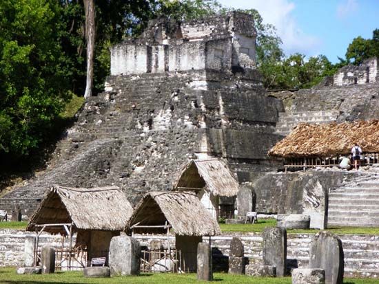 Tikal, Guatemala: North Acropolis