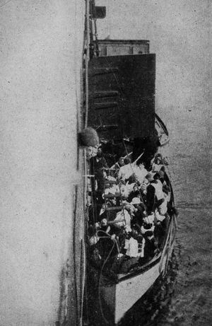Survivors of the Titanic disaster