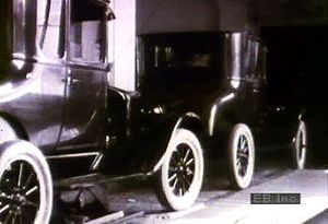 Tour the stages of Ford Motor Company's assembly lines producing the coupe, runabout, and Tudor sedan