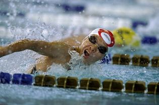 Wu Yanyan at the Atlanta 1996 Olympic Games