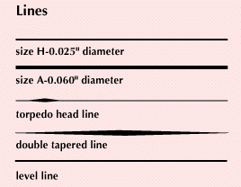 fly
lines
