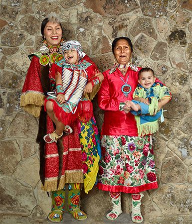Shoshone family