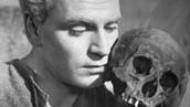 Laurence Olivier in a scene from Hamlet