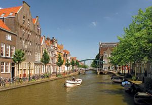 Rhine River; Leiden, Netherlands