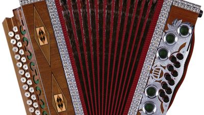 Button accordion.