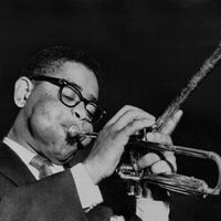 Dizzy Gillespie, 1955.