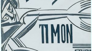 Know about Wyndham Lewis illustration for William Shakespeare's play Timon of Athens at the Folger Shakespeare Library