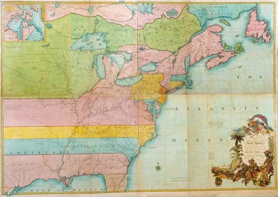 British and French dominions in North America, 1755