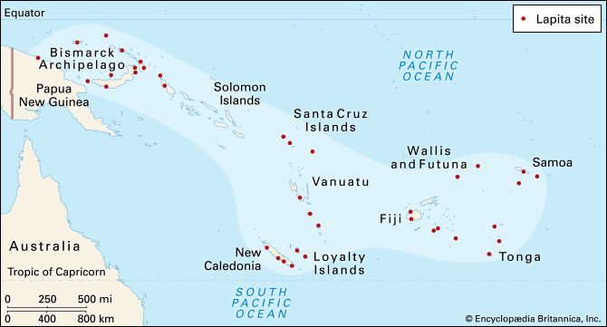 Lapita culture area