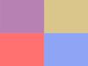 Composite thumbnail image of four colors from Name that Color quiz
