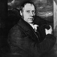 Richard Trevithick, detail of an oil painting by John Linnell, 1816; in the Science Museum, London.