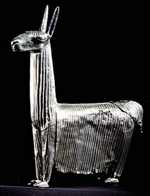 Alpaca statuette