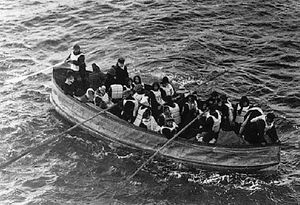Survivors of the Titanic's sinking