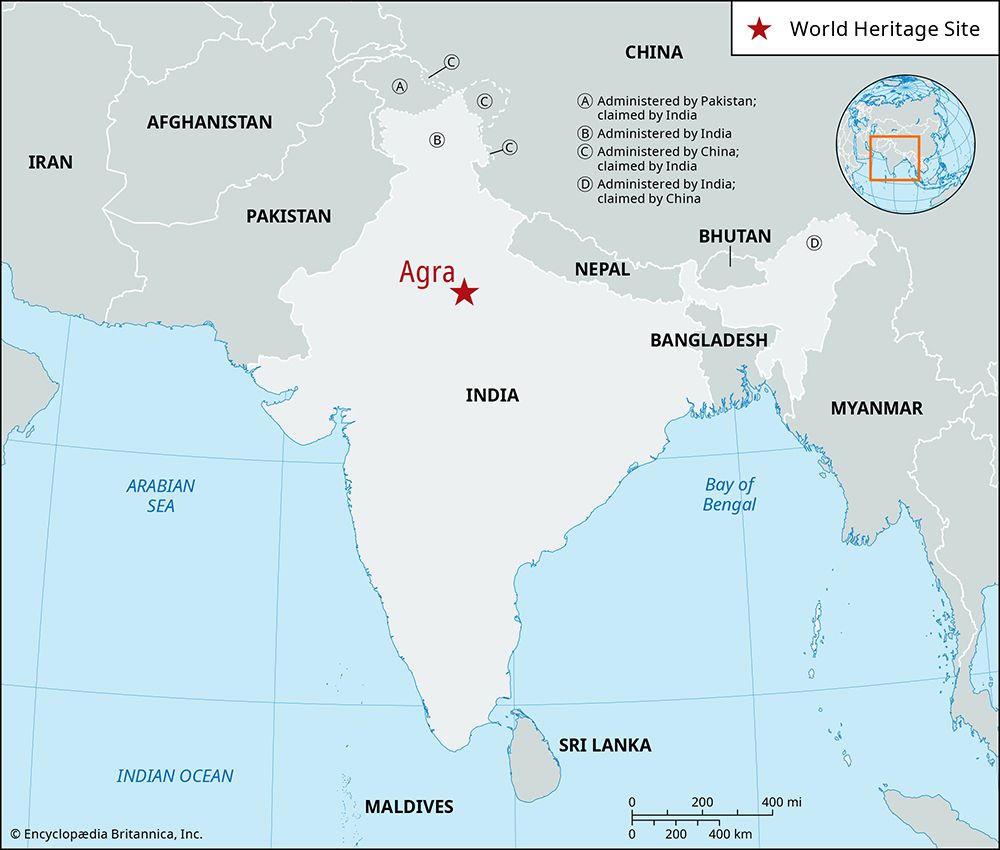 Agra Fort, Agra, India