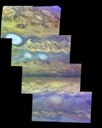 Jupiter's northern atmosphere