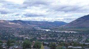 Kamloops, B.C., at the confluence of the North and South Thompson rivers