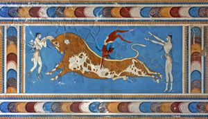 Minoan civilization: Toreador Fresco