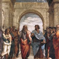 detail from School of Athens by Raphael