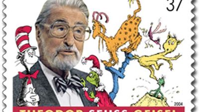 Dr. Seuss postage stamp