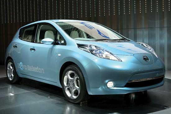 Nissan Leaf electric car