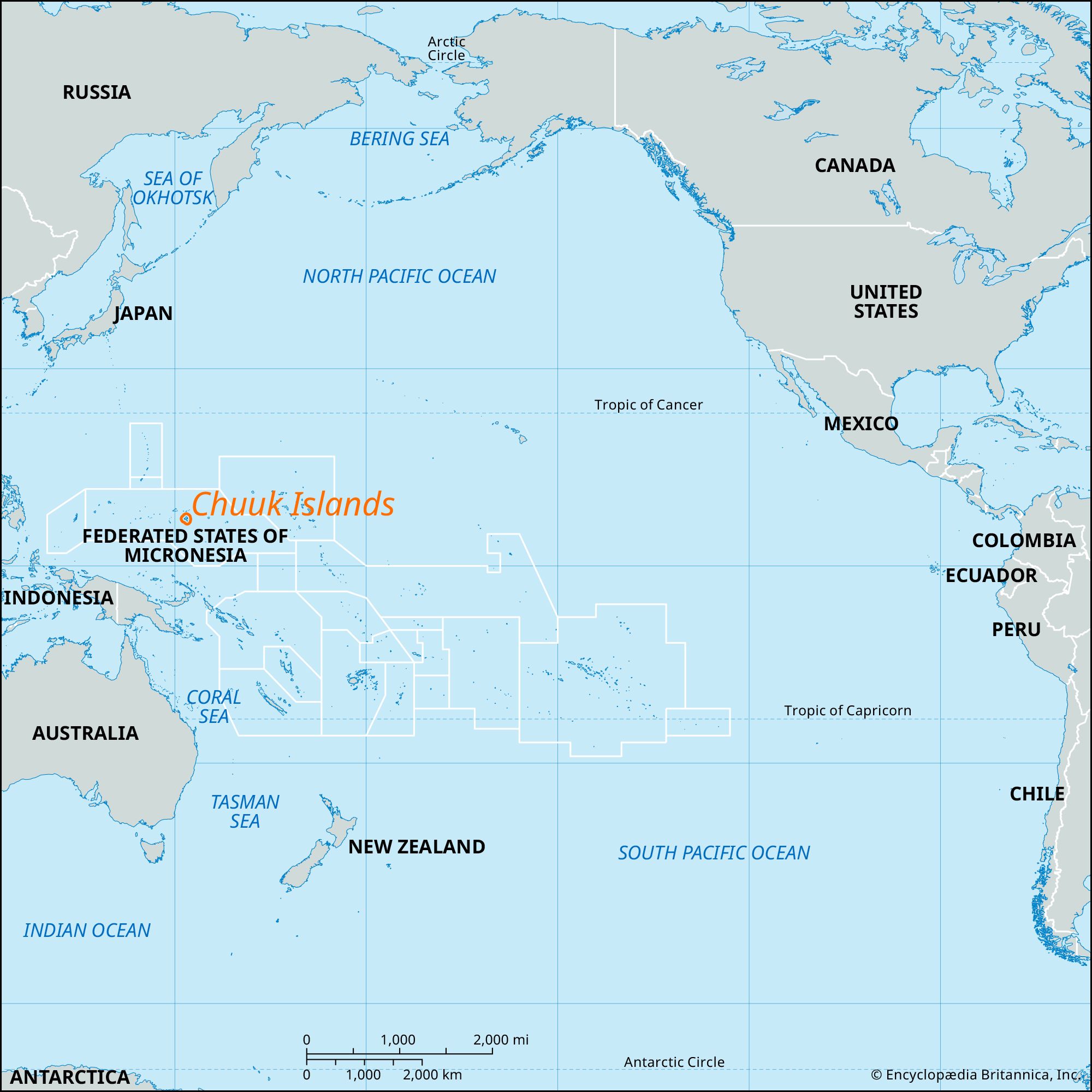 Chuuk Islands, Micronesia