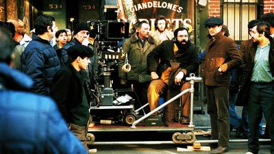 Francis Ford Coppola directing The Godfather: Part II
