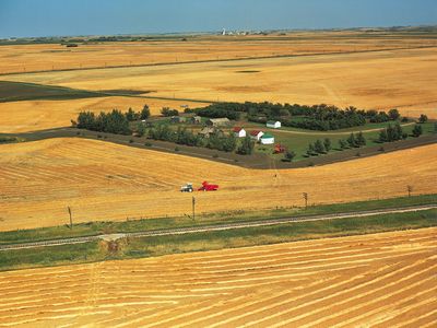 Farm in Saskatchewan